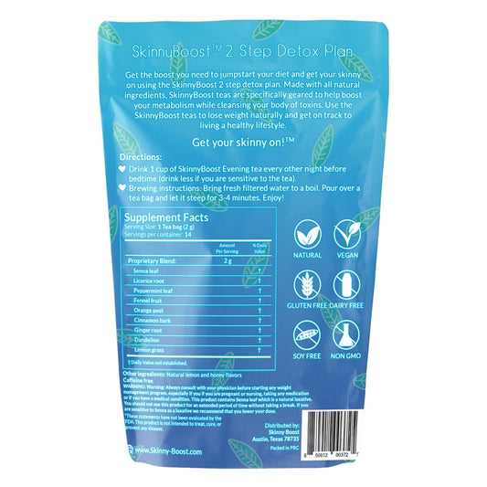 Skinny Boost Evening Tea-Cleanse and detox support, reduce bloating
