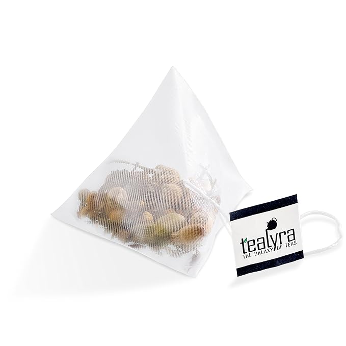 Tealyra - Tranquil Dream - 25 Bags - Chamomile Honeybush Lavender - Calming - Relaxing - Herbal Loose Leaf Tea - Caffeine-Free