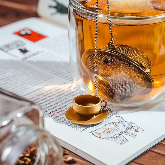 Tea Strainers For Loose Tea Stainless Steel Tea Ball Infuser Tea Ball For Loose Leaf Tea Infuser For Loose Leaf Tea Loose Leaf Tea Steeper Cute Tea