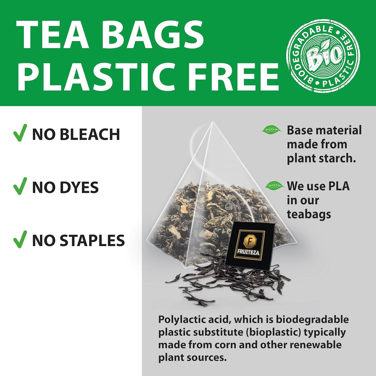Peach Oolong Tea Bags (25 Count) - Herbal Oolong Peach Cinnamon Tea Blend, Hot & Cold Brew, Caffeinated