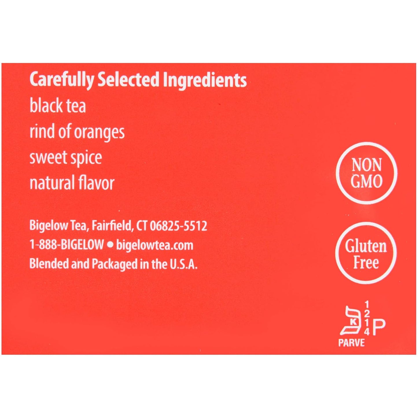 Bigelow Constant Comment Tea 28-Count Box (Pack of 1) Spiced Premium Black Tea with Orange Peel Antioxidant-Rich Full Caffeine Black Tea in Foil-Wrapped Bags