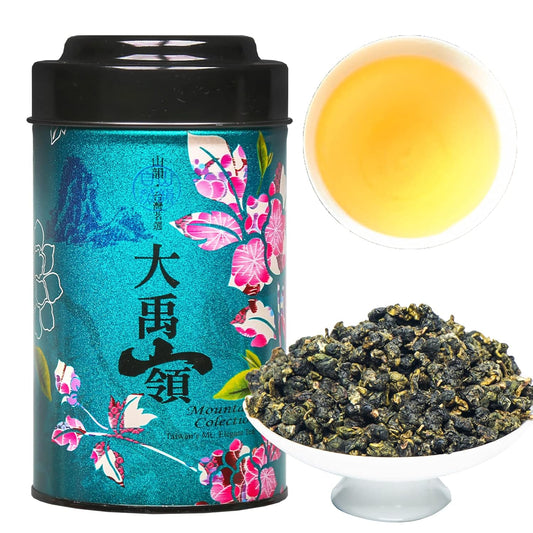 Yuexi Dayuling Oolong Tea Loose Leaf Dayuling Tea Taiwan Tea High Mountain Oolong Tea Da Yu Ling Taiwan Gaoshan Ulong 台湾高山茶 大禹岭 台湾茶 乌龙茶 150g/5.29oz