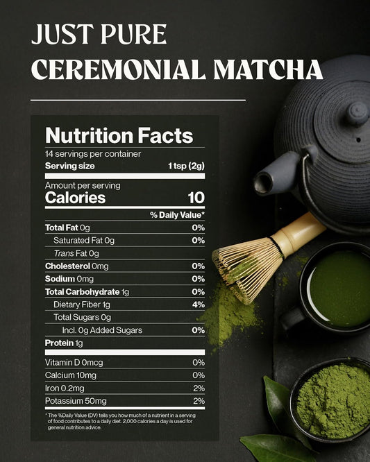 NaturaleBio Matcha Green Tea Powder. Ceremonial Grade Matcha Powder Organic, 3.5 oz. From Uji, Kyoto for Traditional Japanese Tea Ceremony. Matcha Powder Free of Added Sugars and Preservatives.