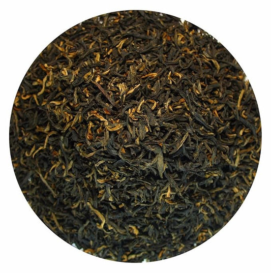 Yunnan Gongfu Black Tea , Natural China Black Tea with Excellent fullness with subtle sweetness– 8 Oz Bag