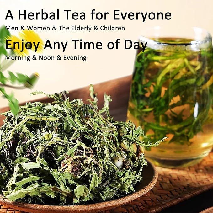 T'SMOMENT Diente de Leon (Whole Dandelion)- 4 oz Wild Dandelion Leaf and Root Loose Leaf Herbal Tea for Digestive Support & Detox – 100% Natural, Vegan, Non-GMO, Caffeine-Free