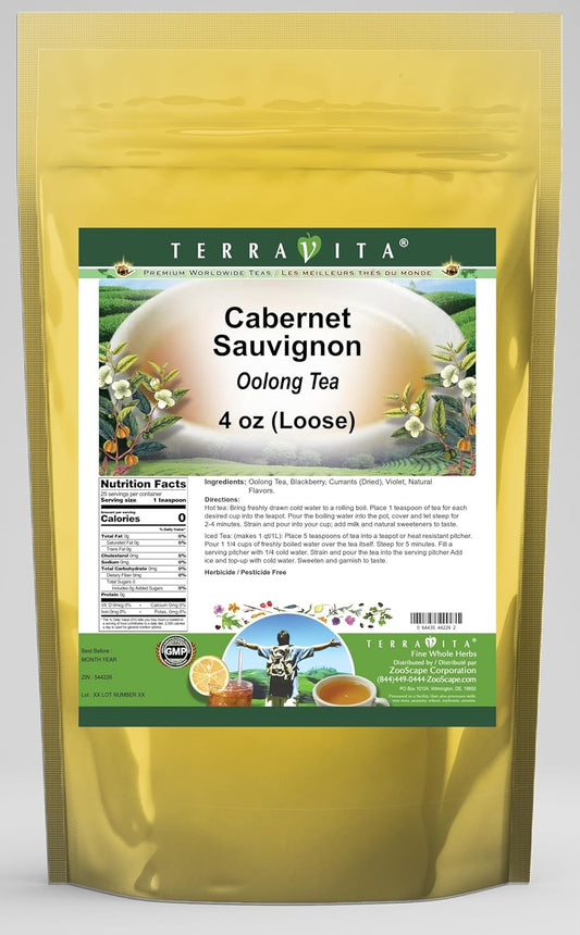 Cabernet Sauvignon Oolong Tea (Loose) (4 oz, ZIN: 544226)