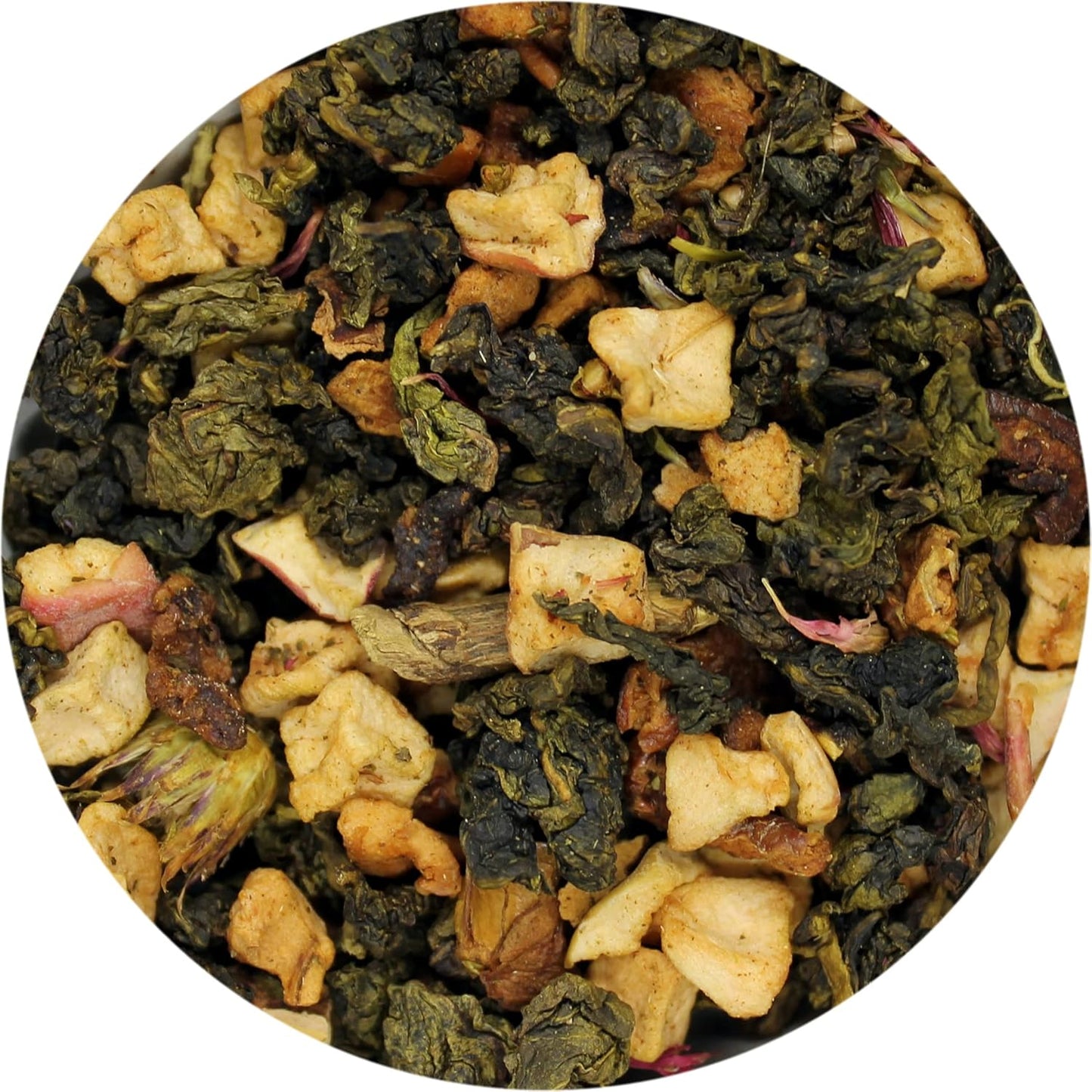 SpecialTea Company Oolong Tea with Elderberries Citrus Flavors - Pyramid Sachets