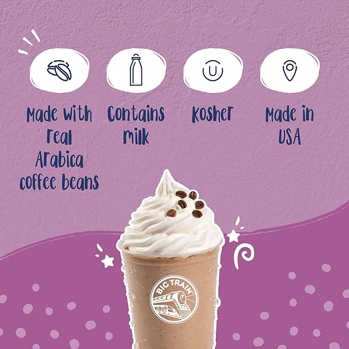 Big Train Chocolate Mint Blended Ice Coffee Beverage Mix, 3.5 Pound (Pack of 1)