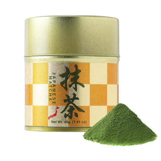 Matcharl Kyoto Uji Matcha Powder - Japanese ceremonial grade Kyoto Uji First Harvest Stone-Milled Green Tea (40g / 1.4oz) - GOLD -