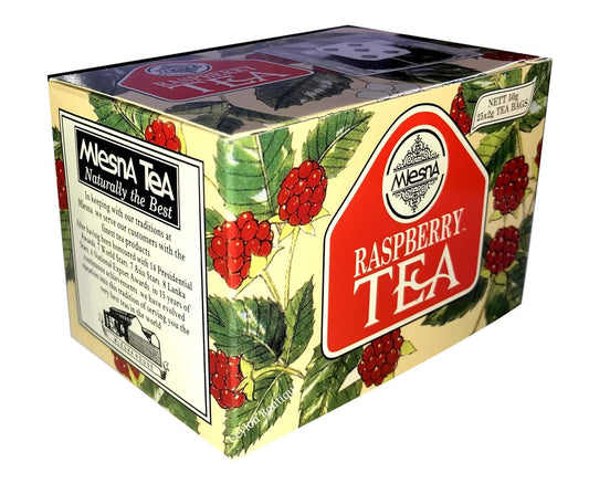 Mlesna Raspberry Ceylon Tea in 25 Tea Bags
