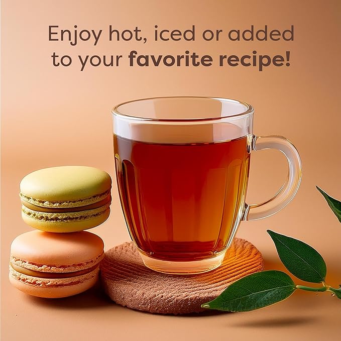 Waka Instant Black Tea Mix, Kenyan - 100% Tea Leaves, No Additives, Unsweetened Sample/Travel Size Tea Powder - Easy Quick Hot and Iced Teas, Up to 20 Cups or 5 Quarts (.45oz)