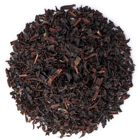 Teabloom Organic Black Tea, English Breakfast Heritage Loose Leaf Tea, Classic Variety from Sewpur Estate, USDA Certified Organic, 3.53 Ounce Loose Leaf Tea Canister Makes 35-50 Cups