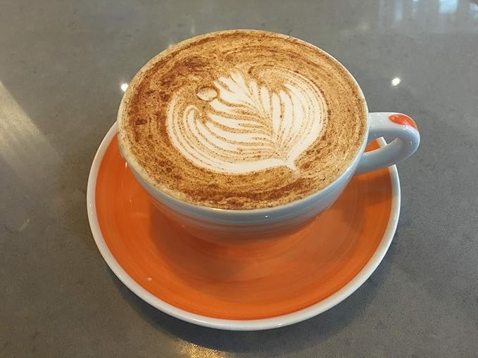 Fire Teas Chai Tea Latte - Nutmeg, Cloves, Ginger, Cinnamon, Cardamon - Decaf/Caffeine Free, Perfect Smoothies, Lattes & Milkshakes