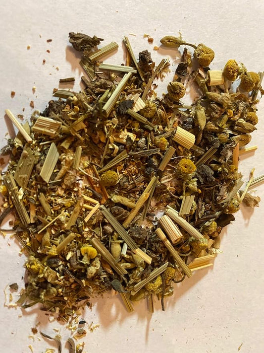 Fire Teas - Calming Sleep Tea - Organic Valerian Root, Lemongrass, Chamomile, Cardamom, Cinnamon, Ginger