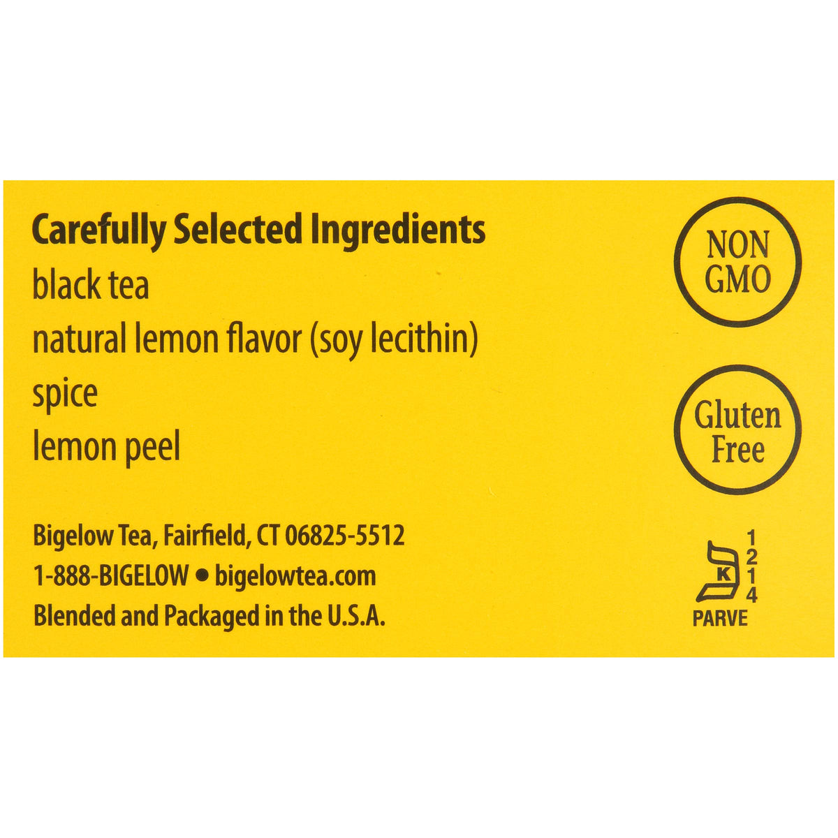 Bigelow Tea Bigelow Lemon Lift Black Tea Bags 28 Count (Pack of 1) Lemon Flavored Black Tea Naturally & Artificially Flavored