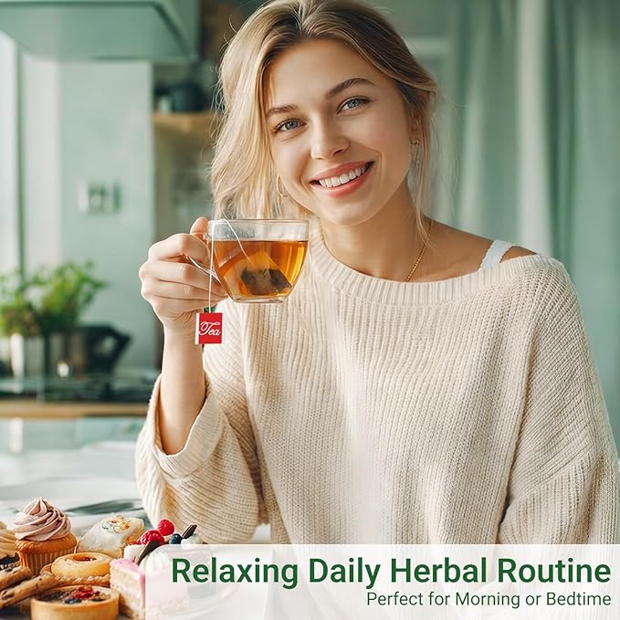 Premium 150 Dandelion Tea Bags - Pure | Caffeine Free - No Additives & Non-GMO