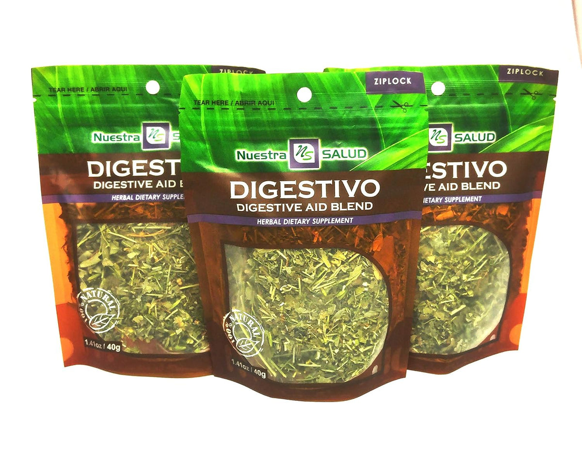 Digestive Blend Herbal Infusion Tea Digestivo Value Pack (90g)