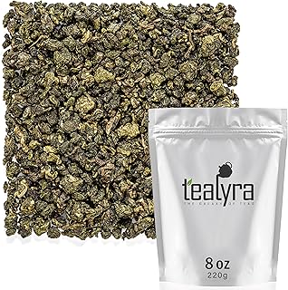 Tealyra - Jin Xuan Milk Supreme Oolong - High Mountain Tainwanese Oolong Loose Leaf Tea - Unique Taste and Aroma - Caffeine Medium - 220g (8-ounce)