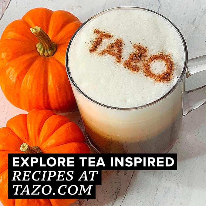 TAZO Pumpkin Spice Latte Black Tea Concentrate, 32 Fl Oz Carton (Pack of 2)