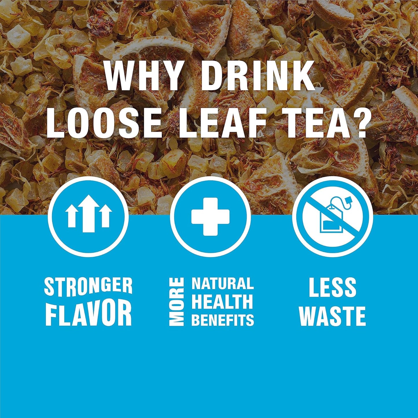 Tiesta Tea - Loose Leaf Tea Tin Gift Box, High to Non-Caffeinated Assorted Blends, 3 Tins for Hot & Iced Brews Variety Pack, Passion Berry Jolt, Fruity Paradise, & Lavender Chamomile