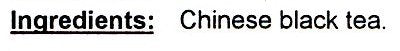 Mahamosa China Black Tea Looseleaf - Keemun OP 2 oz
