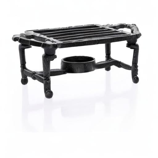 Sumnacon Tea Warmer Cast Iron Tea Pot Warmer with Tealight Candle Holder Sturdy Functional Teapot Warmer Stand for Office