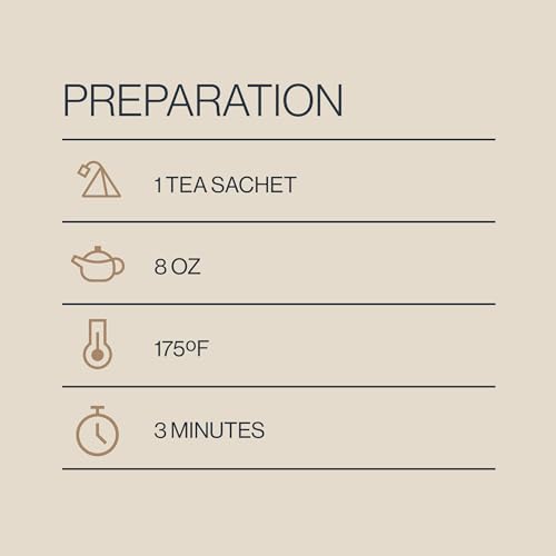 Rishi Tea Jasmine Green Tea - Organic Sachet Tea Bags, Caffeinated Scented Chinese Green Tea with Floral Aroma & Taste - 15 Count (Pack of 1)