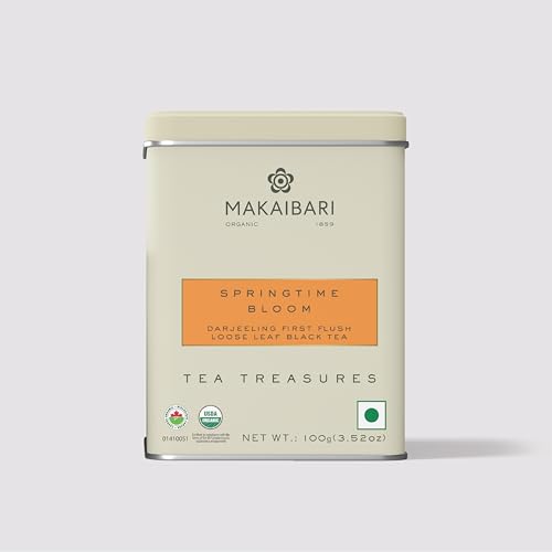 Makaibari Spring Time Bloom | Tin Caddy 100 gm | First Flush black Tea