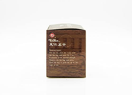 TenRen Ti Kuan Yin Oolong Tea (20 tea bags, individually sealed)