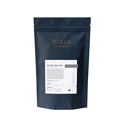 Rishi Tea Peach Blossom White Herbal Blend - Organic & Low Caffeine Loose Leaf Tea - 8.81 Ounces, 32+ Servings