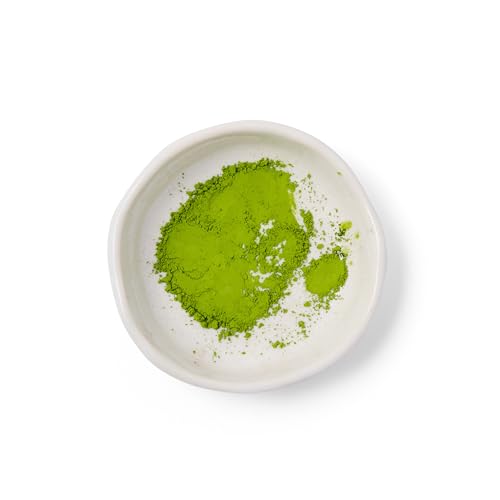 Dona First Flush Ceremonial Grade Matcha, Stone-Milled from Shizuoka, Kagoshima, and Kyoto Family Tea Estate, Hot or Iced, 1.1 Ounce Airtight Sealed Tin