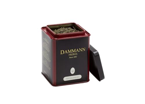 Dammann Freres Loose Leaf, Week-end à Paris, Premium Gourmet French Oolong Tea, Blend Cherry Blossom, Peach Blossom, Almond, Rose Flavors, 3.52 Ounce Tin