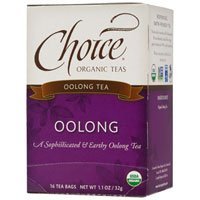 Choice Organic Teas Organic Oolong Tea, 16 BAGS (Pack of 2)