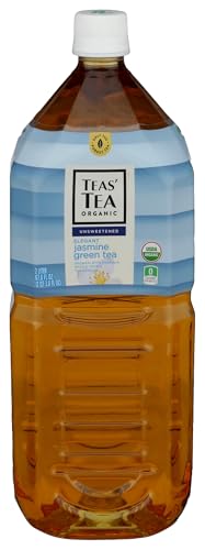 Teas' Tea, Tea Green Jasmine Organic, 67.6 Fl Oz