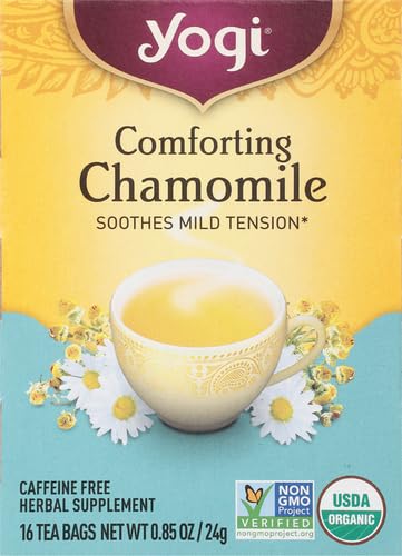 Yogi Tea, Chamomile, 16 Count, Packaging May Vary (Pack of 2)
