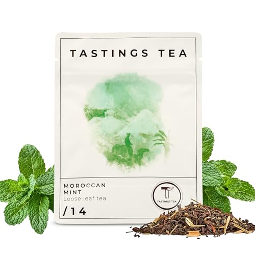 Tastings Tea Rooibos - 8 oz Loose Leaf | South African Herbal Flavour| Caffeine Free