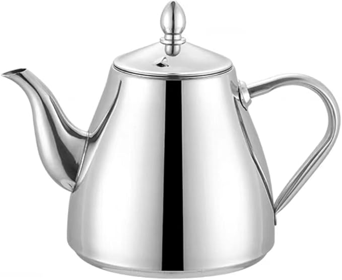 Sanqiahome Stainless Steel Teapot with Infuser 1500ml