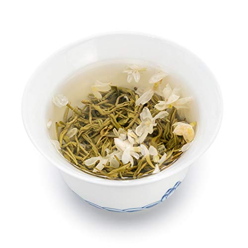 Oriarm Bi Tan Piao Xue Jasmine Green Tea 250g - Chinese Green Jasmine Tea Loose Leaf - Yuqian 3rd Grade