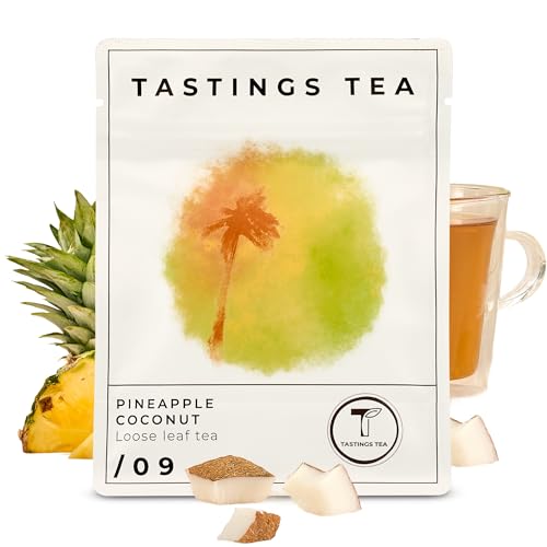 Tastings Tea Rooibos - 8 oz Loose Leaf | South African Herbal Flavour| Caffeine Free