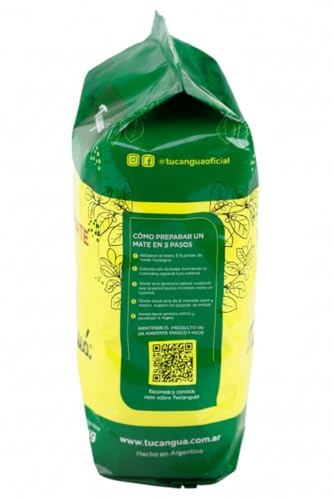 Tucanguá Yerba Mate Tradicional – Authentic South American Herbal Tea, Gluten-Free (500gr | 1.1lb)