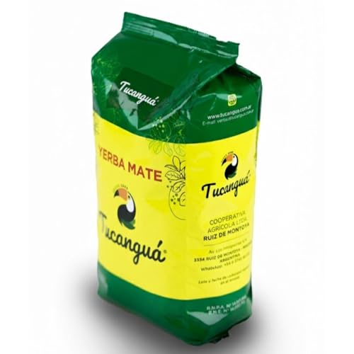 Tucanguá Yerba Mate Tradicional – Authentic South American Herbal Tea, Gluten-Free (500gr | 1.1lb)