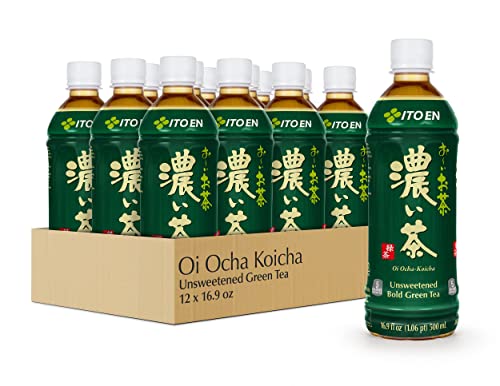 Ito En Jasmine Green Tea Unsweetened 16.9 Fluid Ounce (Pack of 12), 0 Calories…