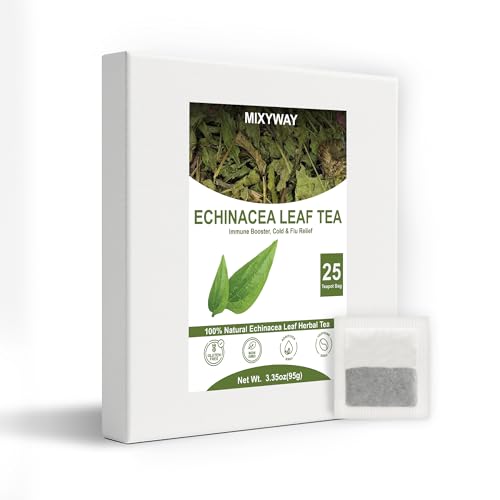 MIXYWAY Coneflowers (Echinacea Leaves) Teapot bag - 25 Teapot Bag 1.76 OZ (50 g.)