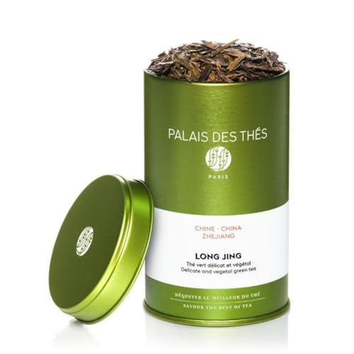Palais des Thés - Grand Jasmine Chun Feng - Jasmine Green Tea - Premium Loose Leaf, Serves 20-25 Cups - 3.5oz Tin