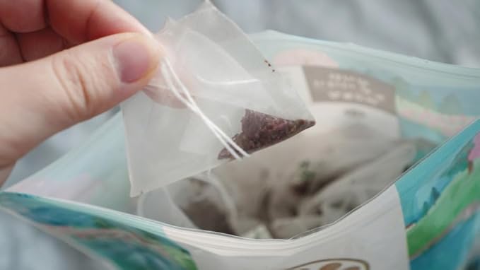 Sookwang Korean Roasted Pine Needle Tea Bags, Refreshing Herbal Drink for Hot or Iced Tea_25 Count (1g Each)