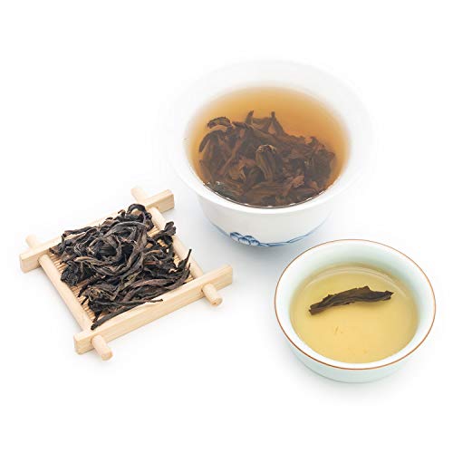 oriarmcha 100g / 3.53oz Wuyi Rou Gui Wu Long Tea Leaves - Chinese Fujian Dahongpao Oolong Tea Loose Leaf - Wuyi Rock Tea Da Hong Pao Big Red Robe - Detox Relaxing Naturally Grown