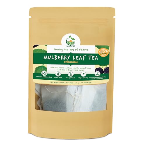 HappyLyfe Fairlane Organic Lemongrass Tea - 50g (24 pieces) | Refreshing Thai Herbal Tea