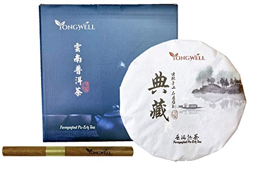 2016 Premium Shou Mei Spring Harvested White Tea Cake 350g (12.3oz), Free Tea Knife, Beautiful Gift Packaging