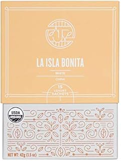 Journey Teas - La Isla Bonita - White Tea - 15 Silk Sachets