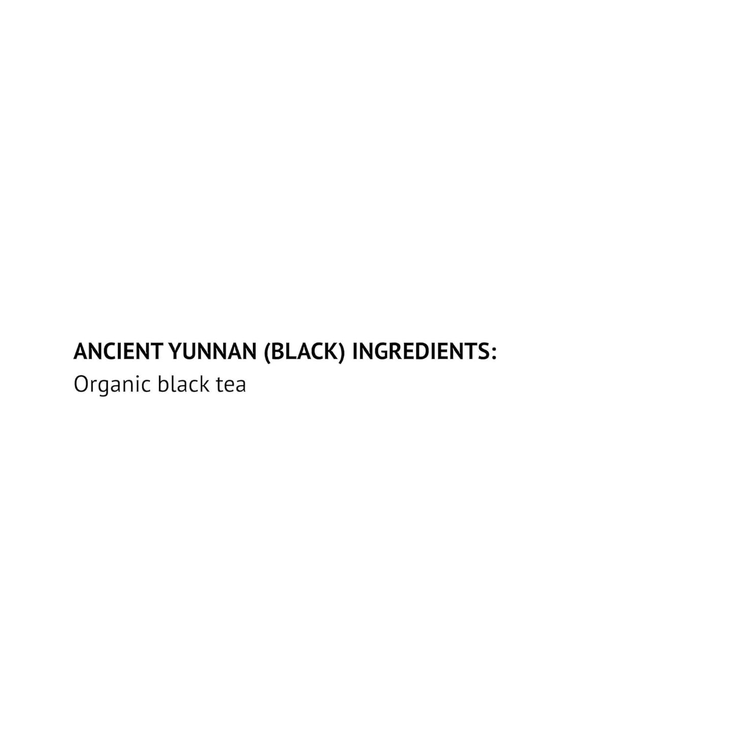 C Tea House Ancient Yunnan Black Tea Loose Leaf Tea – Bold, Smooth & Earthy Flavor – Single Origin Yunnan Tea – 3oz Resealable Pouch (Makes ~50 Cups)